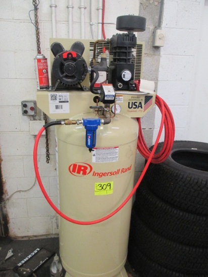 AIR COMPRESSOR-INGERSOLL RAND  SS4 220V SINGLE PHASE