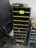 WHEEL WEIGHT CABINET & CONTENTS