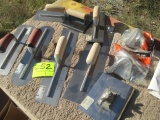 LOT-ASST. NEW TROWELS WITHOUT BOXES