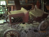 MODEL T FORD DOODLEBUG TRACTOR. CONDITION UNKNOWN. OUTFITTED WITH REAR PTO.