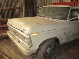 1975  FORD F350 STAKE BODY DUMP TRUCK