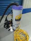 BACK PACK VAC-SCM1282- W/EXTENSION CORD. INCLUDES WAND NOT SEEN IN PHOTO