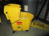 RUBBERMAID MOP BUCKET AND WRINGER-$63.00 RETAIL