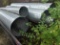 LOT-ASST. SECTIONS METAL RIBBED DUCTWORK-LOCATED ON REAR LOT