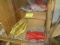 SHELF LOT-ASST. HANGERS/STRAPS/GAS LINES/& ELECTRICAL WHIPS