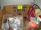 BOX LOT-MISC EXTINGUISHERS/WALL AND TRUCK EXTINGUISHER BRACKETS