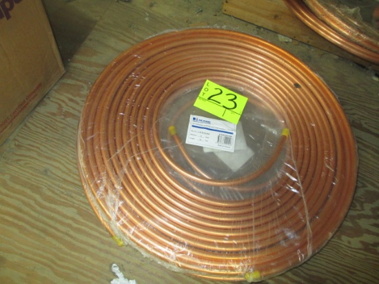 LOT-3 ROLLS 1/2 IN. COPPER-APPROX 150 FT.