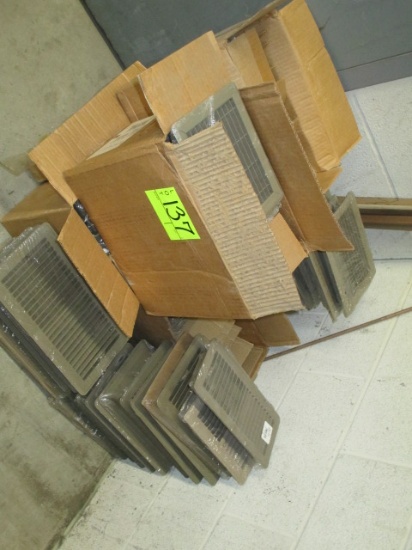 LOT-ASST. FLOOR GRATES-APPROX. 75 PCS