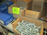 LOT-HARDWARE-ASST. 1/2 IN. WASHERS/NUTS-(6) BOXES