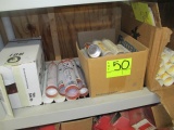 SHELF LOT-CAULKS/FIRE SEALANT-APPROX 35 TUBES