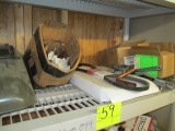 SHELF LOT-BELTS/WELDING HELMET/MISC