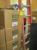 LOT-8 IN X 3.25 IN X 5 IN ELL BOOTS-APPROX 252 IN 21 BOXES