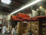 FREESTANDING PALLET RACKING-BUYER TO REMOVE IN SAFE/REPONSIBLE MANNER-48 IN WIDTH