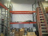 FREESTANDING PALLET RACKING-48 IN. WIDTH-BUYER TO REMOVE IN SAFE/REPONSIBLE MANNER