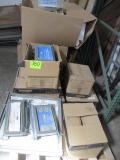 LOT-12 BOXES INCL. ROOF SHIELD VENTS/EX. GRATES/SPEED BOOTS-APPROX. 200 PCS.