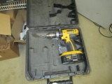 DEWALT CORDLESS 18 V DRILL-NO CHARGER