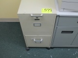 LOT- (2) ROLLING CABINETS