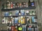 LOT-4 SHELVES-ASST. CLEANERS/CHEMICALS/ADDITIVES/LUBES-APPROX 60 CANS