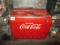 COCA COLA COOLER-DRY UNIT-NOT WATER FILLED. 42LX28WX36TALL-INSTALLED NEW IN BLDG ON 1952.