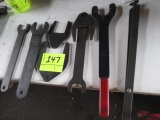 FAN WRENCH AND HOLDER SETS- 8 PCS.