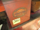 WAGNER-LOCKHEED HYDRAULIC BRAKE PARTS CABINET-DATES BACK TO LATE 30'S -PARTS FOR WHEEL CYLINDERS
