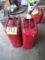 PAIR-METAL GAS CANS