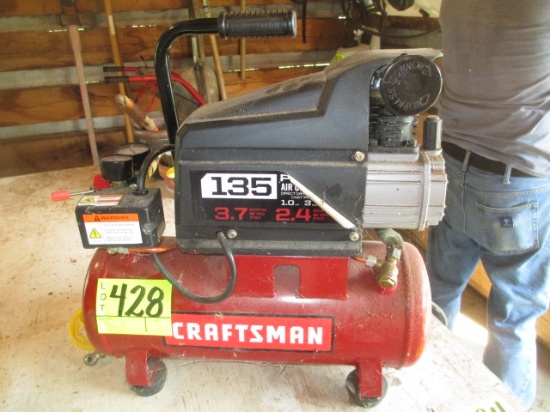 CRAFTSMAN PORTABLE COMPRESSOR-3,7CFM 110V W/HOSE