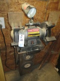 CRAFTSMAN BENCH GRINDER WITH EXTRA GRINDING WHEELS