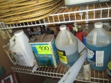 LOT-ASST. STAIN/WINDSHIELD SOLVENT/CHEMICALS