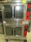 VULCAN CONVECTION OVENS OVER/UNDER VC4ED 220V3/1 PHASE HARD WIRED