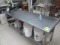 STAINLESS STEEL TABLE ONLY 30 X 96 X 46T