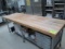 WOOD TOP BAKERS TABLE-30 X 96 X 36T