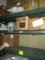 SHELVING AND CONTENTS-96 X 24 X 96 W/TO GO CONTAINERS/PLASTIC WRAP AND CAN LINERS