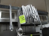 LOT-ASST 25 PCS. SPOONS/TONGS