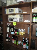 SHELF LOT-(3) JUICE MACHINES/PRESSURE COOKER/4 SLICE TOASTER/MISC MIXERS/3 CASES SODA.