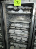 RACK & TRAYS-APPROX. 150 ASST. SIZE  BOWLS