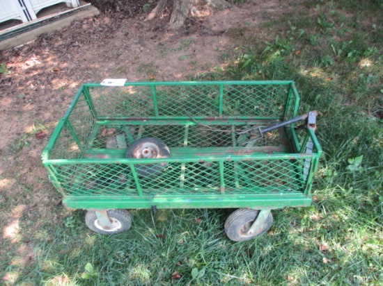YARD CART WITH PNEUMATIC TIRES