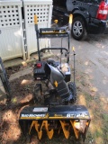 SNOW BLOWER- 8 HP 24 IN. ELEC AND MANUAL START. YARD MACHINE