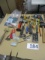 LOT=ASST TOOLS/WELDING GOGGLES/HAMMER/WIRE STRIPPER/ALLEN WRENCHES ETC APPROX 50 ITIEMS