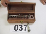 LOT-ROTO BORE CUTTERS 11 PCS 1/2 IN SHANK