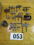 LOT-ASST. TAPS AND DIES & CLAMPS