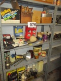 4 SHELF LOTS-SPRINGS/BEARINGS/CHEMICALS