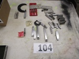 LOT-ASST GAUGE BLOCKS/FEEL GAUGES/MICROMETERS-APPROX 20 PCS