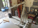 ENGINE HOIST-NEEDS NEW PUMP CYLINDER-LARKIN 2 TON MODEL EH2