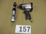 LOT-AIR GUN AND RATCHET-APPPEAR AS NEW-CRAFTSMAN