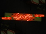 CADILLAC SALES ROOM NEON SIGN WITH  ARROW-10 FT LONG
