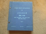 GENUINE JAGUAR HARD BOUND SPARE PARTS CATALOG FOR THE XK-140,