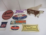 LOT-ASST DECALS, STICKERS, PAPER COLLECTIBLES