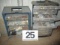 LOT-2 DIVIDER BOXES WITH ASSORTED HARDWARE