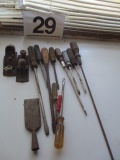 BOX LOT-ASST. PLANES AND SCREW DRIVERS